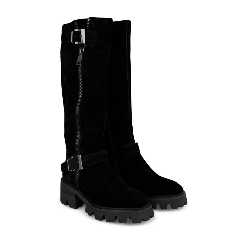 Bottes Plates Alma En Pena Side Zip Jaune Femme | OWE-90791798